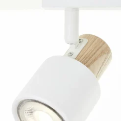 Pini Spot de plafond Luminaires Brilliant Blanc, 4 lumières
