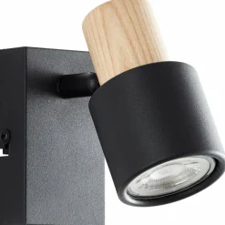 Pini Spot mural Luminaires Brilliant Noir, 1 lumière