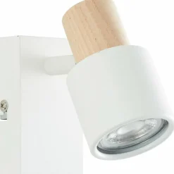 Pini Spot mural Luminaires Brilliant Blanc, 1 lumière