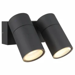 Piper Luminaire extérieur Luminaires Globo Lighting Anthracite, Noir, 2 lumières