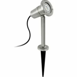 pique de terre Eglo NEMA Acier inoxydable, 1 lumière