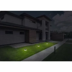 pique de terre Globo SOLAR LED Noir, 1 lumière