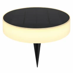 pique de terre Globo SOLAR LED Noir, 1 lumière