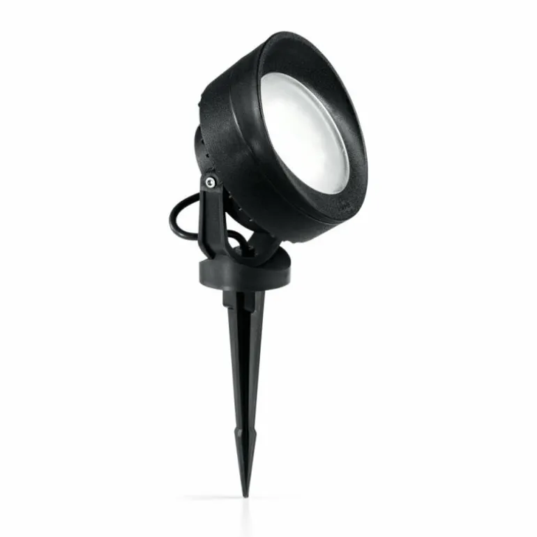pique de terre Ideallux TOMMY Noir, 1 lumière