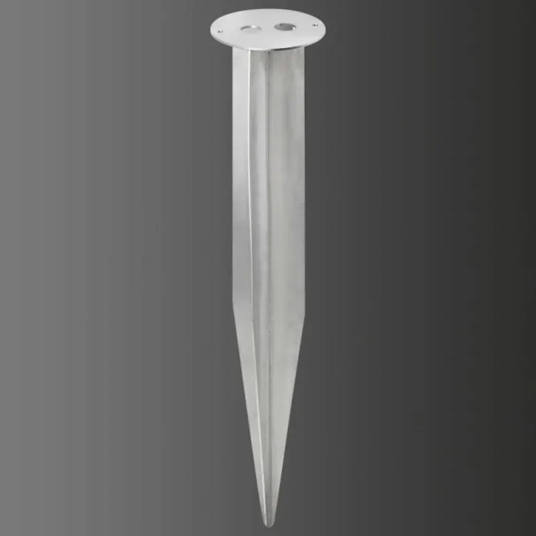 pique de terre LCD 096E Acier inoxydable