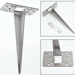 pique de terre Titon Acier inoxydable