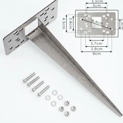 pique de terre Titon Acier inoxydable