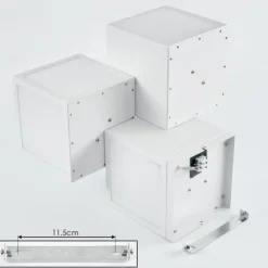 Plafonnier Allonville LED Blanc, 1 lumière