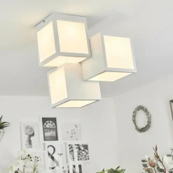 Plafonnier Allonville LED Blanc, 1 lumière
