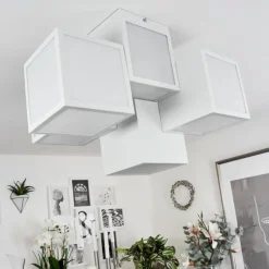 Plafonnier Allonville LED Blanc, 1 lumière