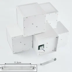 Plafonnier Allonville LED Blanc, 1 lumière