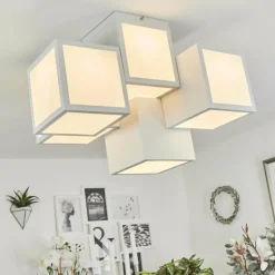 Plafonnier Allonville LED Blanc, 1 lumière