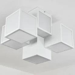 Plafonnier Allonville LED Blanc, 1 lumière
