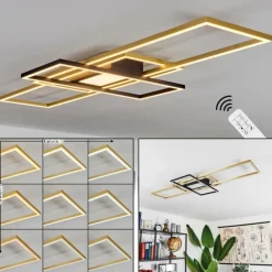 Plafonnier Alsterbro LED Noir, 1 lumière