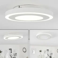 Plafonnier Audrieu LED Blanc, 2 lumières