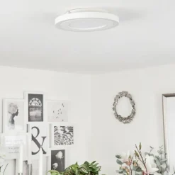 Plafonnier Audrieu LED Blanc, 2 lumières