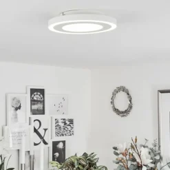 Plafonnier Audrieu LED Blanc, 2 lumières