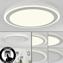 Plafonnier Audrieu LED Blanc, 2 lumières