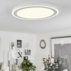 Plafonnier Audrieu LED Blanc, 2 lumières