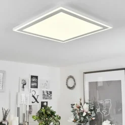 Plafonnier Audrieu LED Blanc, 2 lumières