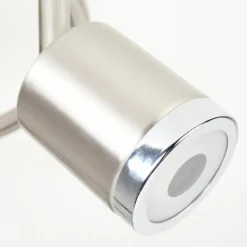 Plafonnier Autilla LED Nickel mat, Blanc, 3 lumières