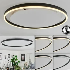 Plafonnier Barril LED Blanc, 1 lumière