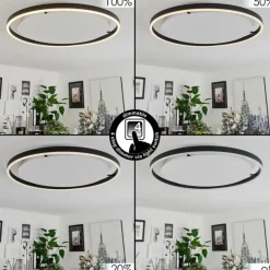 Plafonnier Barril LED Blanc, 1 lumière