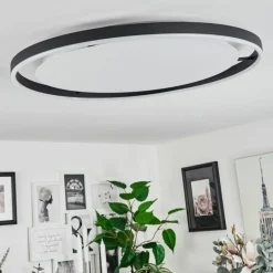 Plafonnier Barril LED Blanc, 1 lumière