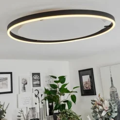 Plafonnier Barril LED Blanc, 1 lumière