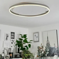 Plafonnier Barril LED Blanc, 1 lumière