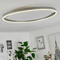 Plafonnier Barril LED Blanc, 1 lumière