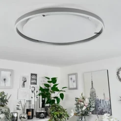 Plafonnier Barril LED Blanc, 1 lumière