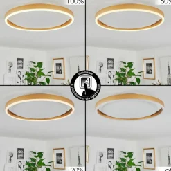 Plafonnier Barril LED Blanc, 1 lumière