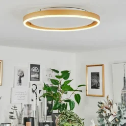Plafonnier Barril LED Blanc, 1 lumière