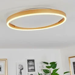 Plafonnier Barril LED Blanc, 1 lumière