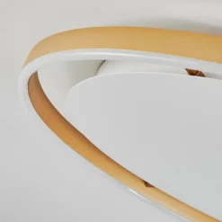 Plafonnier Barril LED Blanc, 1 lumière