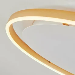 Plafonnier Barril LED Blanc, 1 lumière