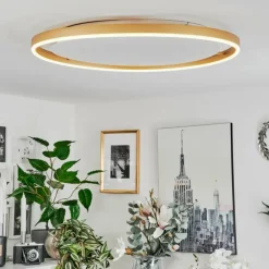 Plafonnier Barril LED Blanc, 1 lumière