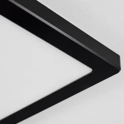 Plafonnier Canditas LED Noir, 1 lumière