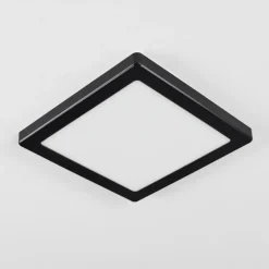 Plafonnier Canditas LED Noir, 1 lumière