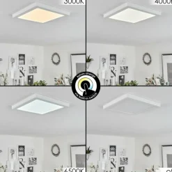 Plafonnier Canditas LED Blanc, 1 lumière