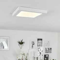 Plafonnier Canditas LED Blanc, 1 lumière