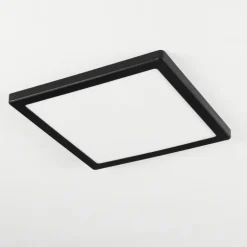 Plafonnier Canditas LED Noir, 1 lumière