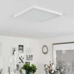 Plafonnier Canditas LED Blanc, 1 lumière