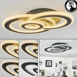 Plafonnier Casaldelo LED Anthracite, 1 lumière