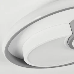 Plafonnier Casqueira LED Gris, Blanc, 1 lumière