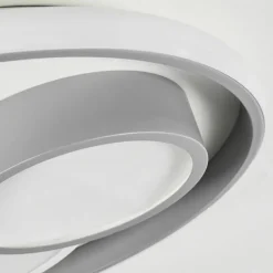 Plafonnier Casqueira LED Gris, Blanc, 1 lumière