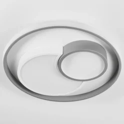 Plafonnier Casqueira LED Gris, Blanc, 1 lumière