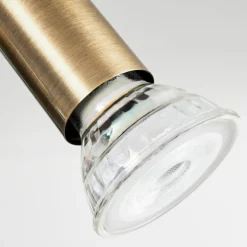 Plafonnier Castillo Noir, 4 lumières