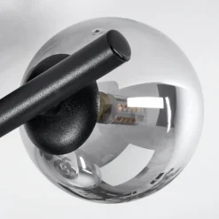 Plafonnier Chehalis Noir, 3 lumières